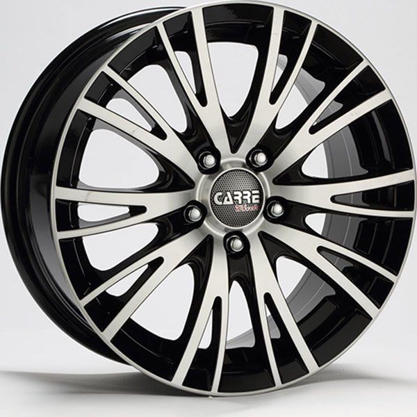 Carre CAR 514 6.5x15inç 5x112 Black Diamond Çelik Jant