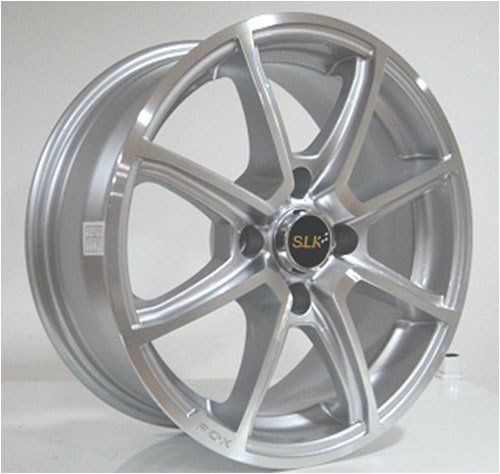 Slk SLK 1045 6.5x15inç 4x108 Silver Machined Çelik Jant