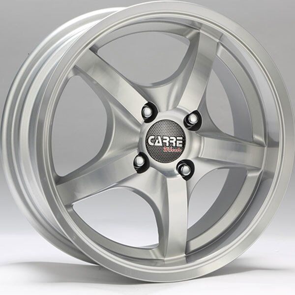 Carre CAR 415 6X14inç 4X100 Silver + Black Diamond Çelik Jant