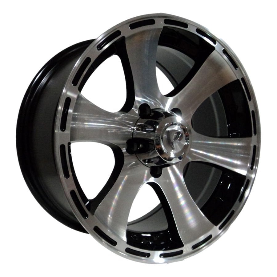 BK 5537 8X16inç 6X130 ET25 84.1 BLACK MACHINED çelik jant