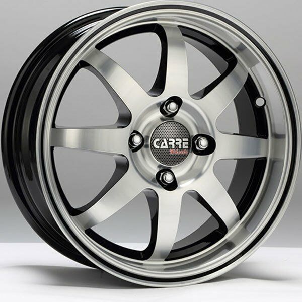 Carre CAR 525 6.5x15inç 5x112 Black Diamond Çelik Jant