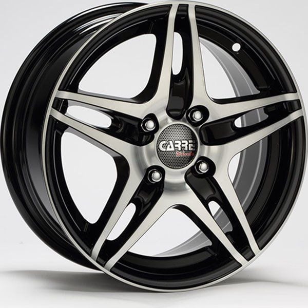 Carre CAR 423 6x14inç 4x114.3 Black Diamond Çelik Jant