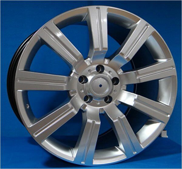 Slk SLK 1184 9x20inç 5x120 Hyper Sılver Replika Range Rover Çelik Jant