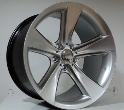 Powcan BK 086 9X19inç 5x112 HYPER SİLVER KARPUZ VOLKSWAGEN REPLİKA ÇELİK JANT