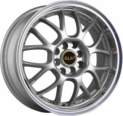 Slk SLK 1010 8x15inç 4x100/108 SILVER MACHINED