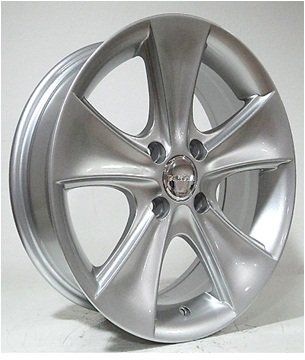Powcan BK 925 6x14inç 4x114.3 et32 73.1 Silver Machined Çelik Jant