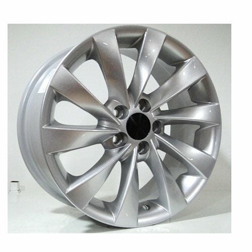 W 018 8X18inç 5X112 Silver Machined Volkswagen Replika Çelik Jant