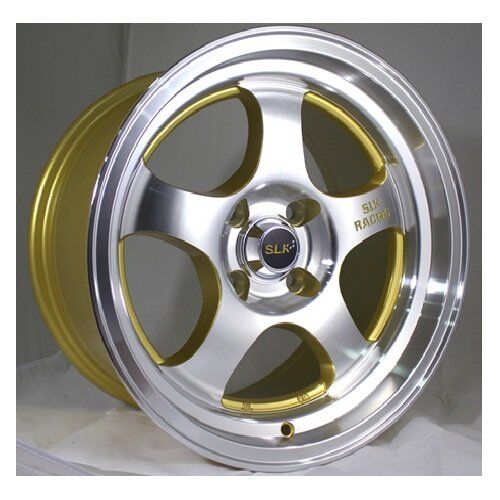 Slk SLK 1462 8x15inç 4x100 Gold Machined Çlik Jant