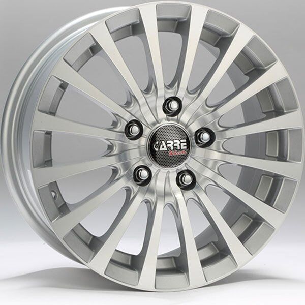 Carre CAR 580 6.5x15inç 4x100 Silver Diamond Çelik Jant