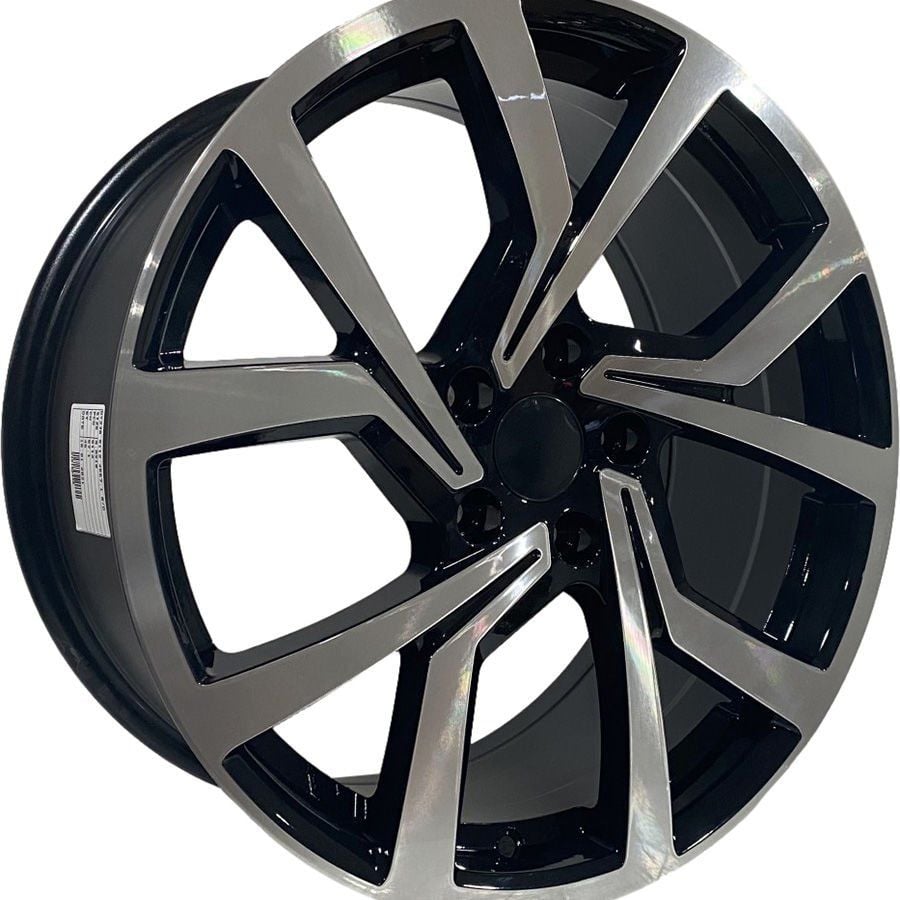 DY 235 6.5X15İNÇ 5X100 ET35 57.1 BLACK MACHINED XL ÇELİK JANT