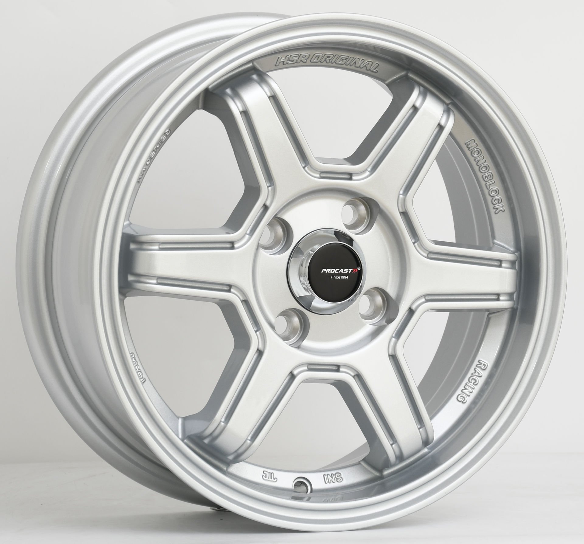 PRO 3089 5.5X14inç 4X100 ET36 73.1 SILVER ÇELİK JANT