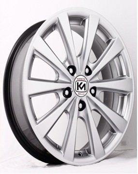 Kormetal KM 774 6x14inç 4x100 SILVER 67.1 Çelik Jant