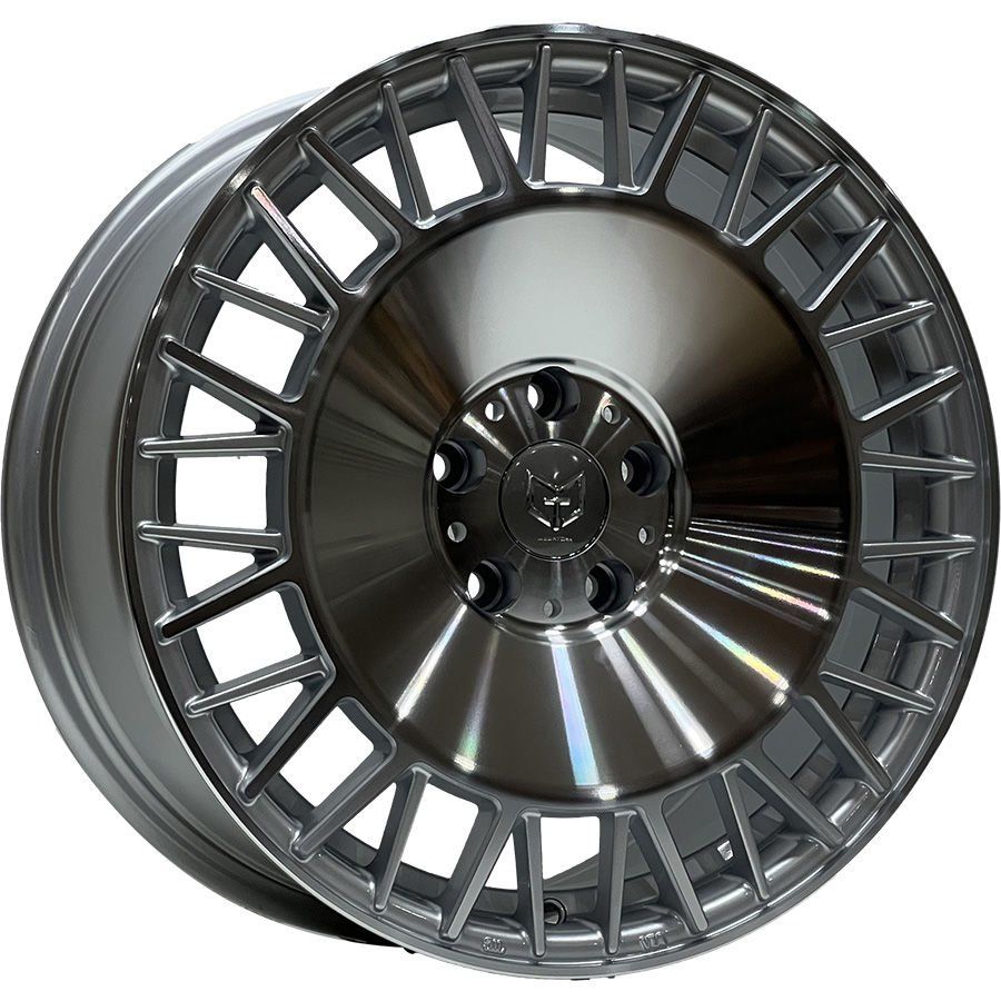 TORK 3357 7.5X17İNÇ 5X112 ET35 73.1 SILVER MACHINED ÇELİK JANT
