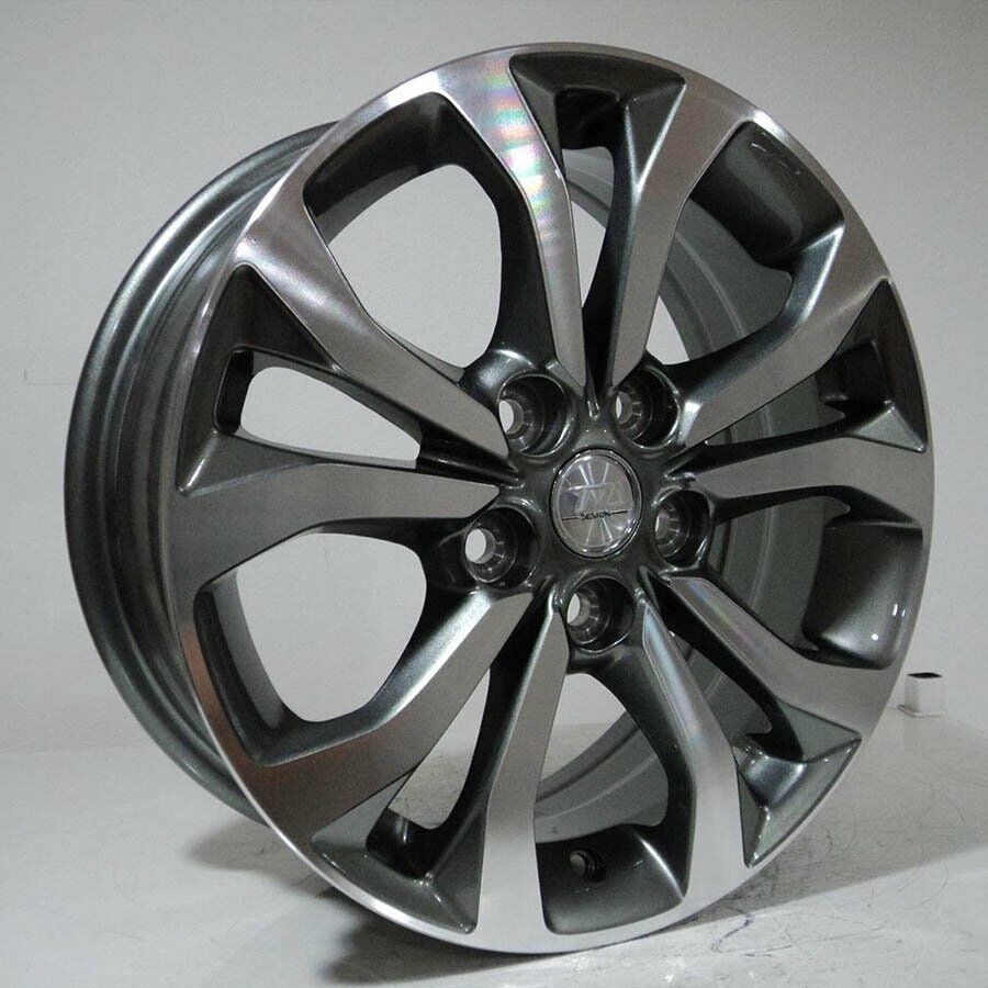 TL-0461 6x15inç 5x105 ET38 56.6 SILVER Machıned Replika Çelik Jant