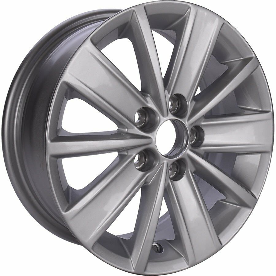 TL-0140 6x15inç 5x100 ET40 57.1 SILVER Machıned Replika Çelik Jant