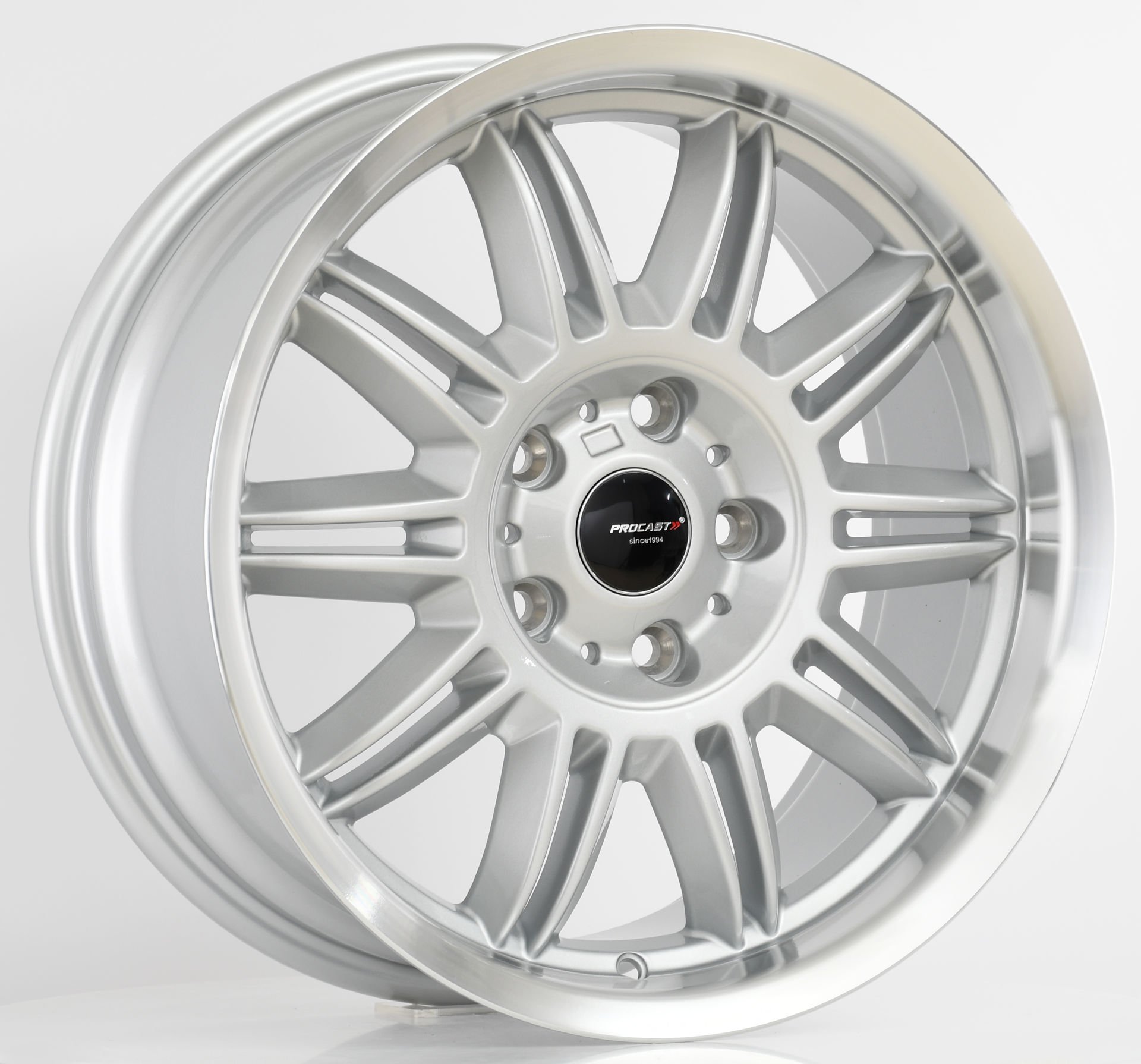 PRO 79073F 7.5X17İNÇ 5X120 ET32 72.56 SILVER+LIP MACHINED XL ÇELİK JANT
