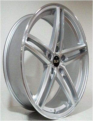 SLK Slk 1550 8x18inç 5x114.3 et45 73.1 Sılver Machined Çelik Jant