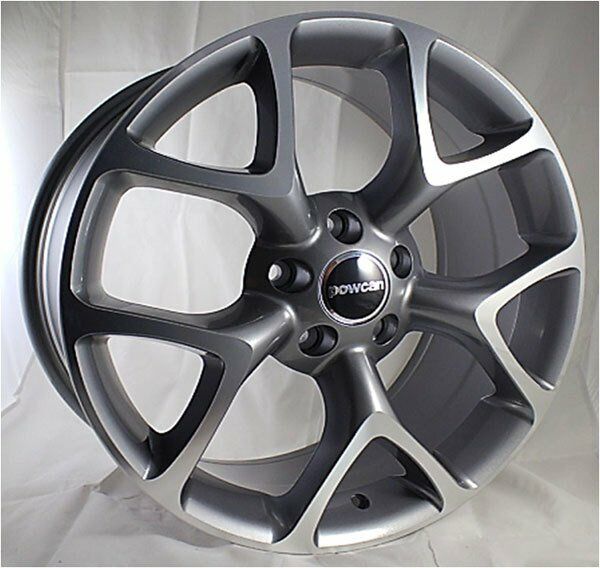 Powcan BK 518 8x18inç 5x112 Gun Machined Çelik Jant