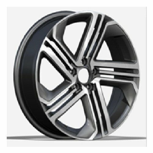 Tailong TL 5787 8x18inç 5x112 Gun Machined VOLKSWAGEN Replika Çelik Jant