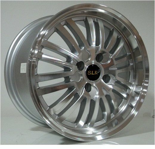 Slk SLK 1163 6.5x15inç 4x100 Silver Machined Çelik Jant