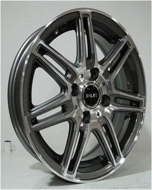 SLK Slk 1661 5.5x14inç 4x100 et42 73.1 Gun Machined Çelik Jant