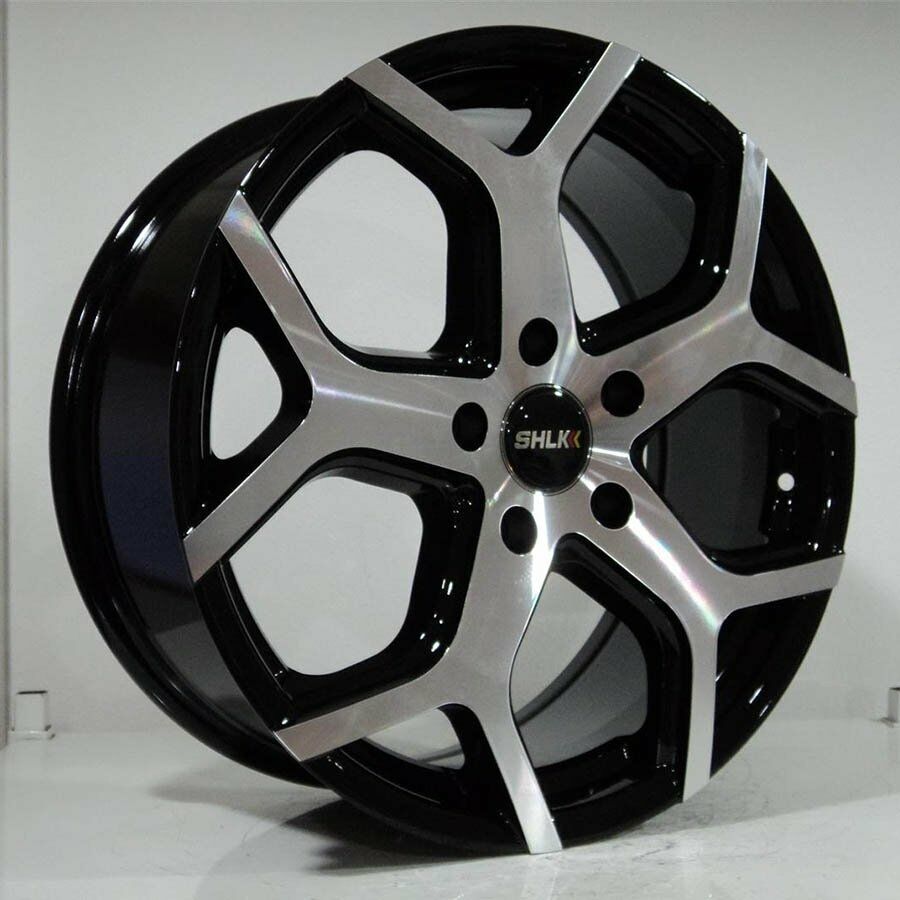 SLK-1733 7.5x18inç 5x120 ET45 65.1 SILVER Machıned Replika Çelik Jant