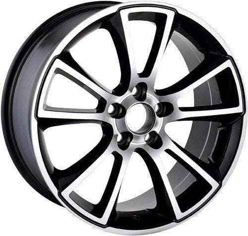 Powcan BK 235 8x18inç 5x105 Gun Machined OPEL Replika Çelik Jant