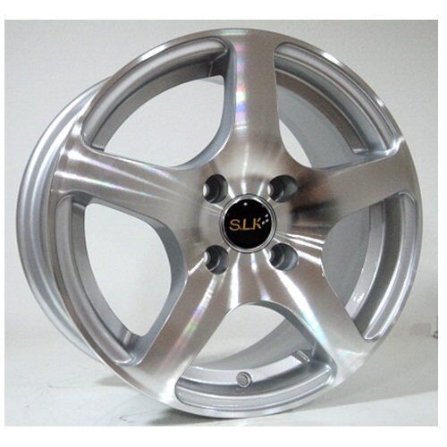 Slk SLK 1231 6.5x15inç 4x100 Silver Machined Çelik Jant