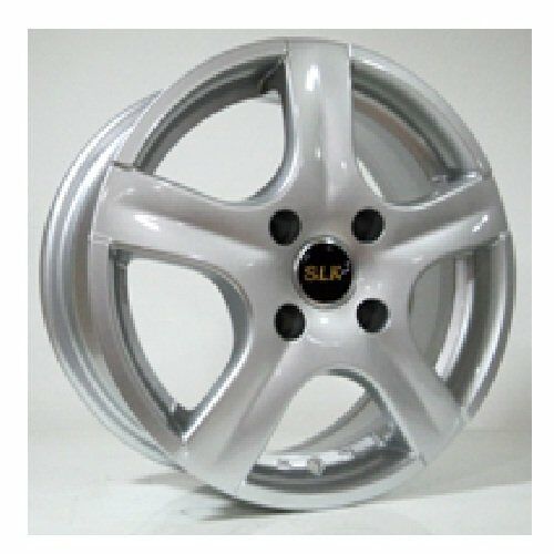 Slk SLK 1422 5.5x14inç 4x108 Silver Machined Çelik Jant