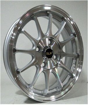 SLK Slk 9020 5.5x14inç 4x100 et35 73.1 Sılver Machined Çelik Jant