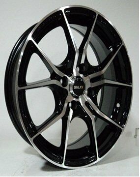 SLK Slk 1630 6.5x15inç 4x100 et35 73.1 Black Machined Çelik Jant