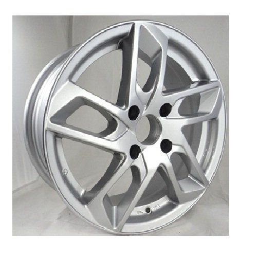 Megatork TORK 7435 6x15inç 4x108 Sılver Machined Peugeot Replika Çelik Jant