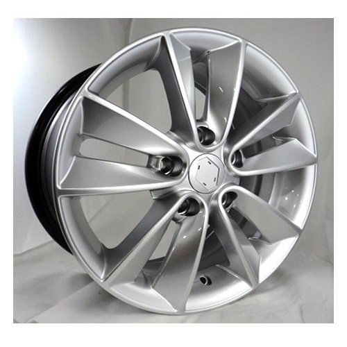 Powcan BK 587 6.5x15inç 5x114.3 Hyper Silver Renault Replika Çelik Jant