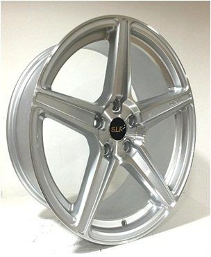 Slk SLK 2051 8.5x18inç 5x114.3 Silver Machined Çelik Jant