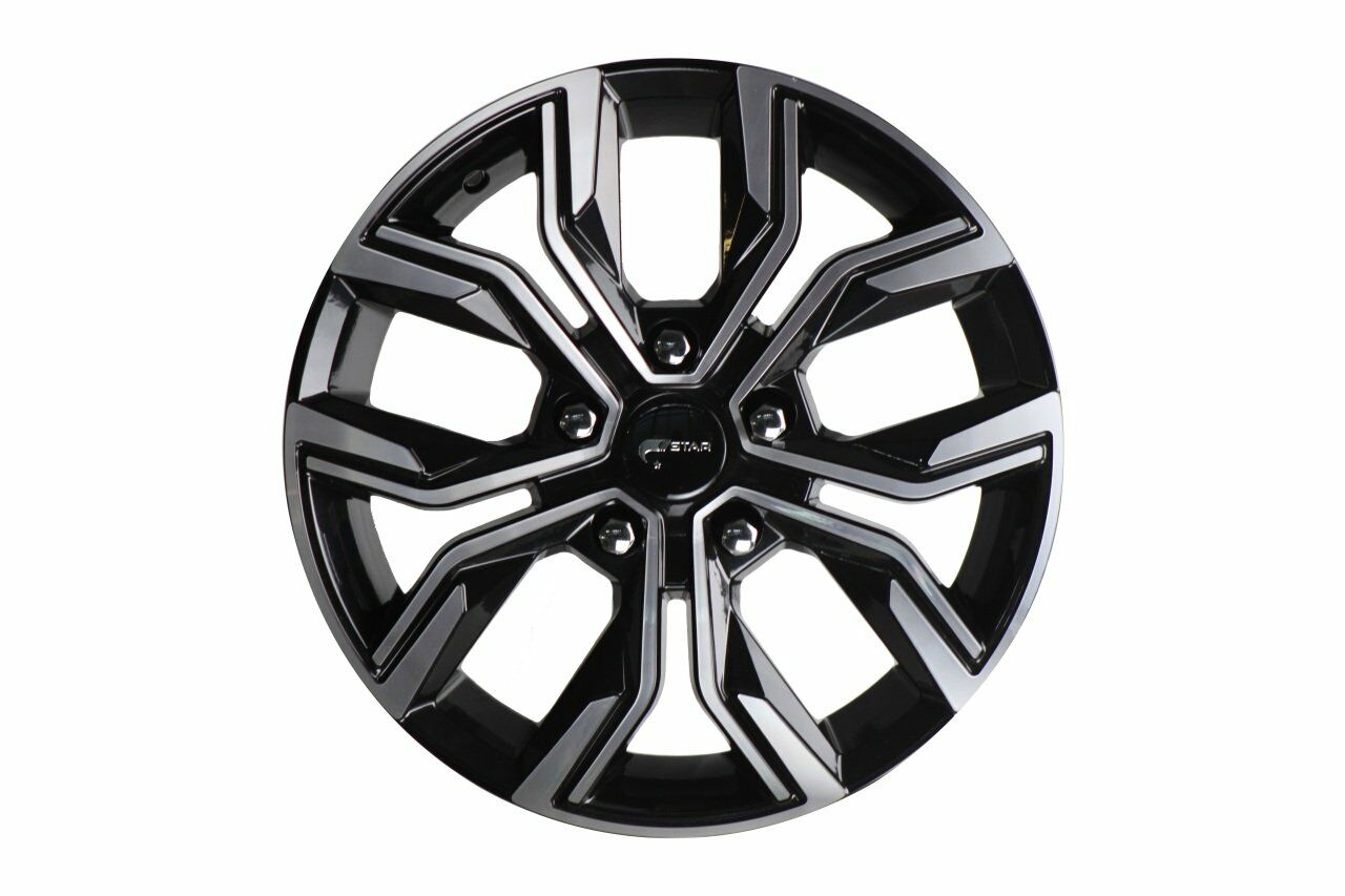 CAR 15158 6.5x15inç 4x100 ET35 60.1 BLACK Machined Çelik Jant