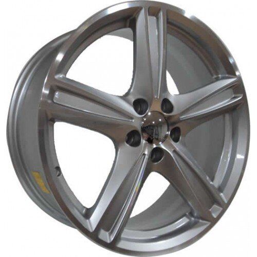 Powcan BK 124 7.5x18inç 5x108 Silver Machined Volvo Replika Çelik Jant