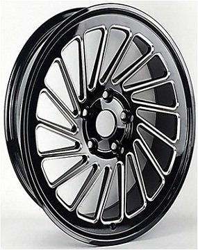 SRW 0193 8.5x18inç 5x114.3 et40 73.1 Silver Machined Çelik Jant