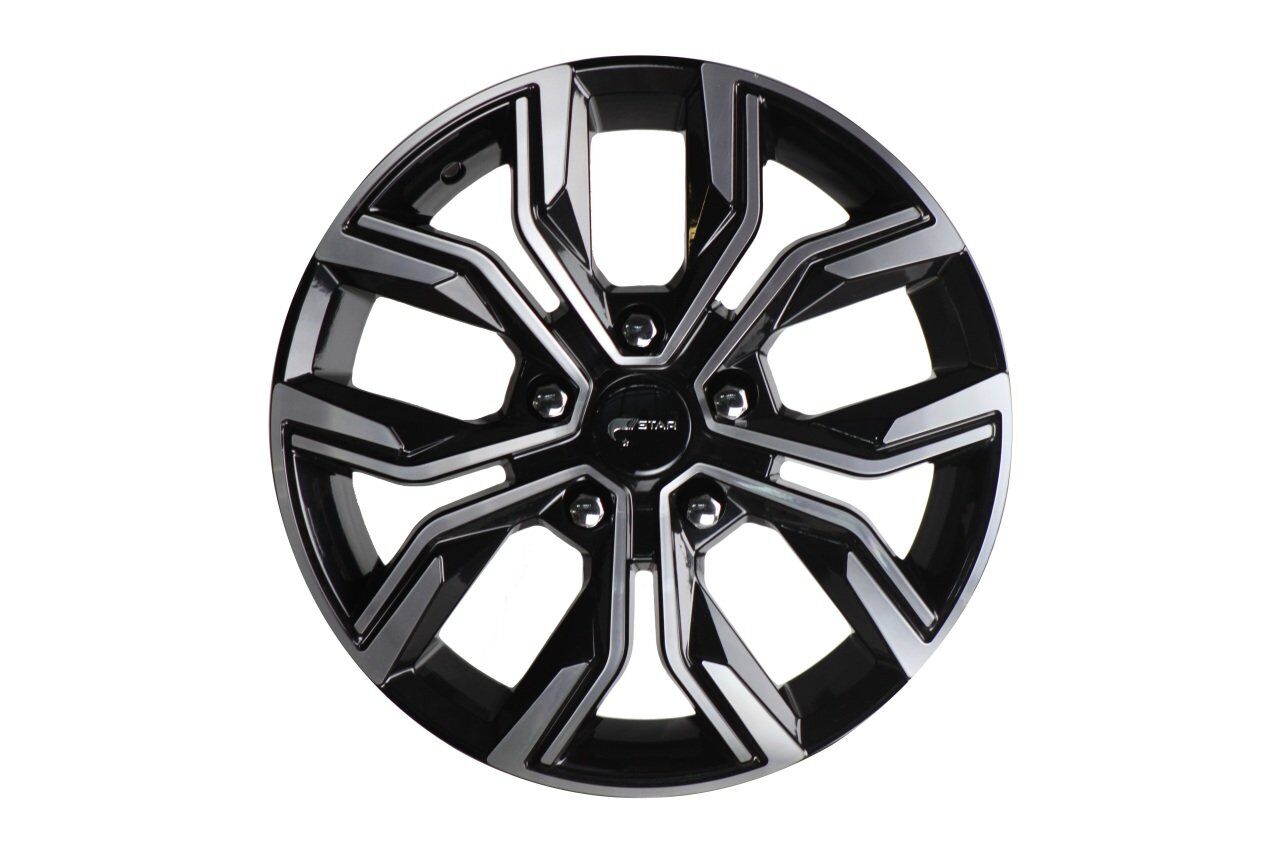 CAR 15158 6.5x15inç 5x114.3 ET40 66.1 BLACK Machined Çelik Jant