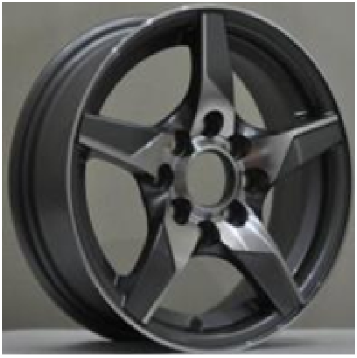Slk SLK 2007 6x14inç 4x100 et35 73.1 Gun Machined Çelik Jant
