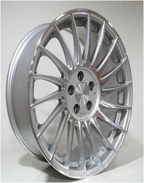 SLK Slk 1675 7x15inç 5x112 et35 73.1 Sılver Machined Çelik Jant