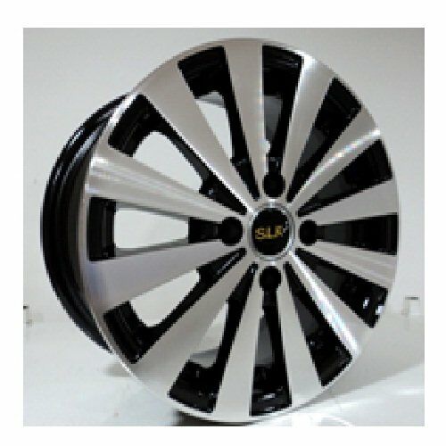 Slk SLK 1147 6.5x15inç 4x100 et35 73.1 Black Machined Çelik Jant