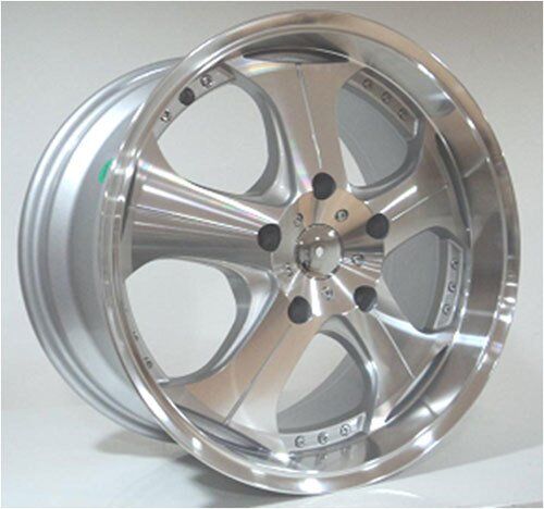 Megatim TIM 348 8x18inç 5x120 Silver Machined Çelik Jant