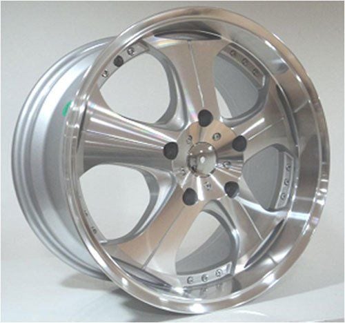 Megatim TIM 348 8x18inç 5x130 Silver Lip Machined Çelik Jant