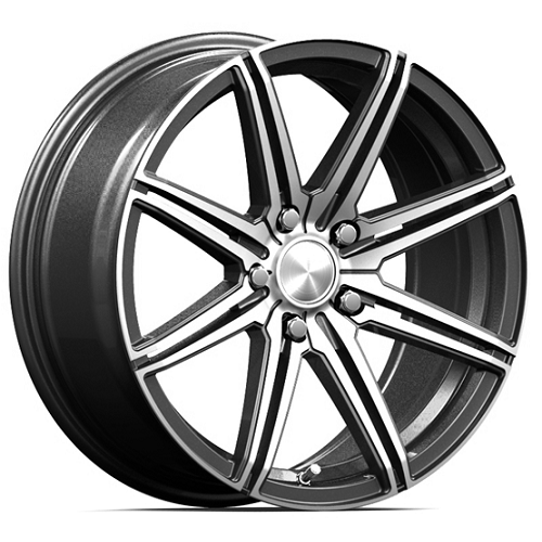Megatork TORK 3264 6x14inç 4x100 et 35 73.1 Silver Machined Çelik Jant