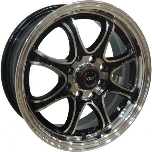 Megatork TORK 359 6.5x15inç 4x108 Black Machined Çelik Jant
