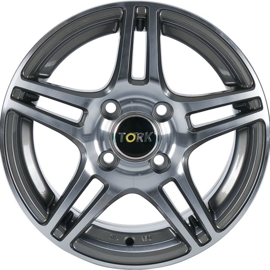 Megatork TORK 3277 6.5x15inç 4x100 et 35 73.1 Gun Machined Çelik Jant