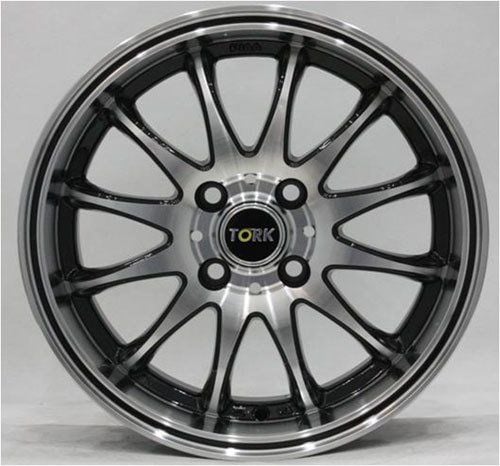Megatork TORK 489 6x15inç 4x100 BLACK MACHINED + BLACK