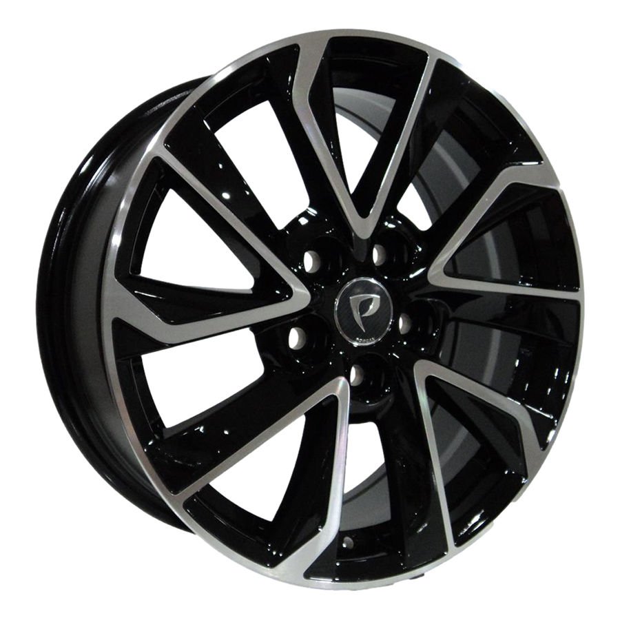 BK 5463 7.5X18İNÇ 5X114.3 ET45 60.1 BLACK MACHINED XL ÇELİK JANT