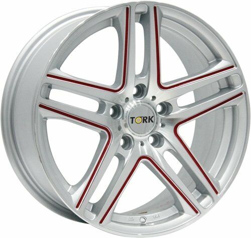 Megatork TORK 378 6x14inç 4x108 SILVER MACHINED RED ÇELİK JANT