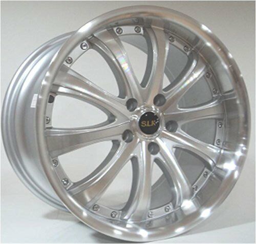 Slk SLK 1276 8x18inç 5x114.3 Sİilver Machined Çelik Jant